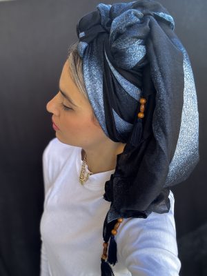 מטפחת אדל כחול