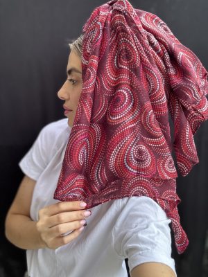 מטפחת סופה אדום