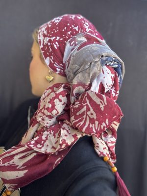 מטפחת נויה סיומת פרנז בורדו