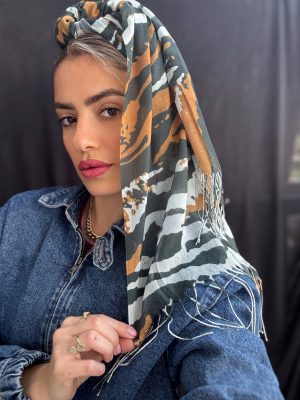 מטפחת בר ירוק זית