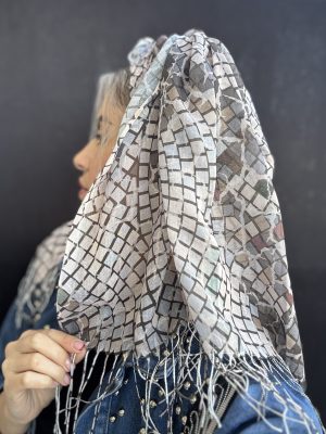 מטפחת עדי פשמינה דקה שמנת