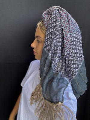 מטפחת איימי אפור