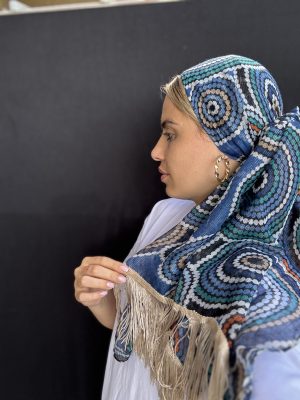 מטפחת אור כחול