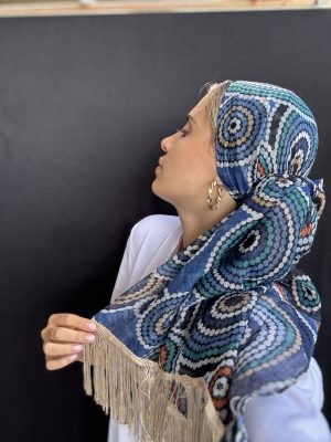 מטפחת אור כחול