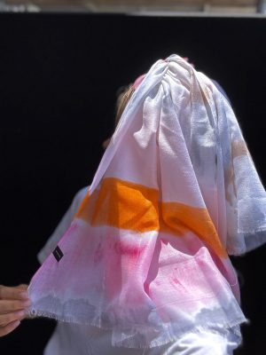 מטפחת אומברה ורוד כתום