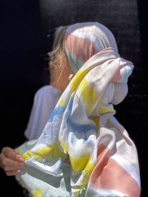 מטפחת אומברה צהוב