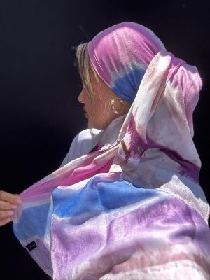 מטפחת אומברה ורוד