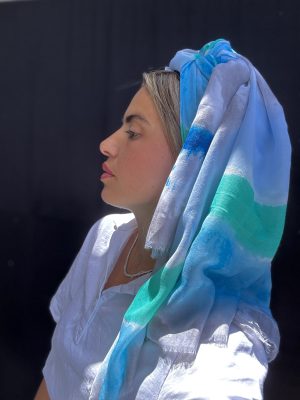 מטפחת אומרה תכלת