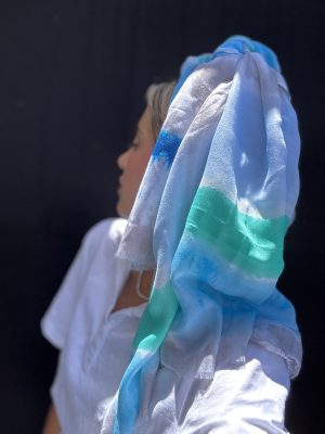 מטפחת אומרה תכלת