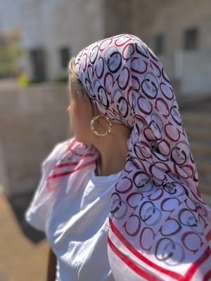 מטפחתG מרובעת ורוד