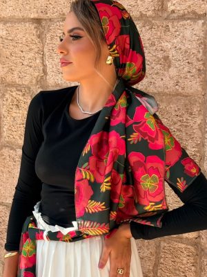 מטפחת יוקרה שחור