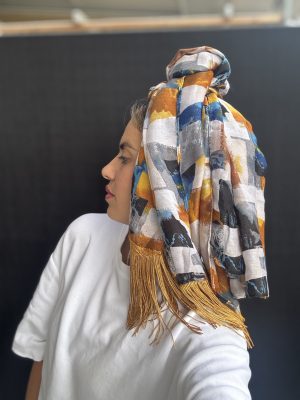 מטפחת שייני כתום