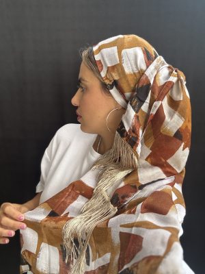 מטפחת שייני שמנת