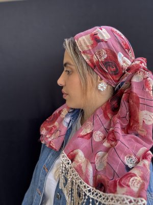 מטפחת טלאור פרנזים ורוד