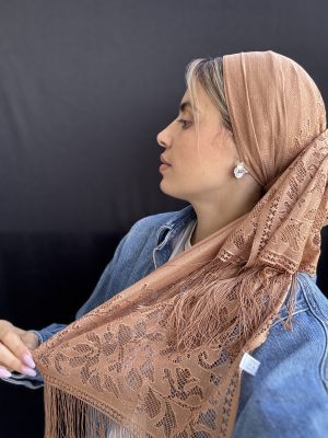 מטפחת תחרה כאמל