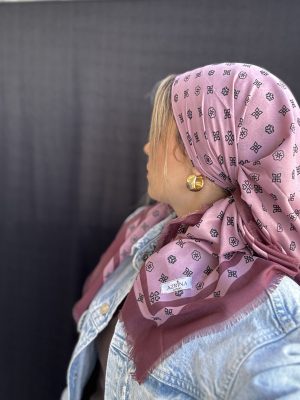 מטפחת ריי ורוד