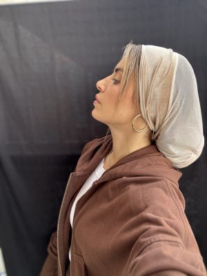 בובו נמוך רשת שמנת