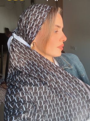 מטפחת D לונג שחור