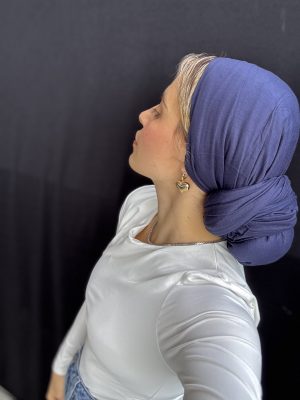 מטפחת לייקרה כחול