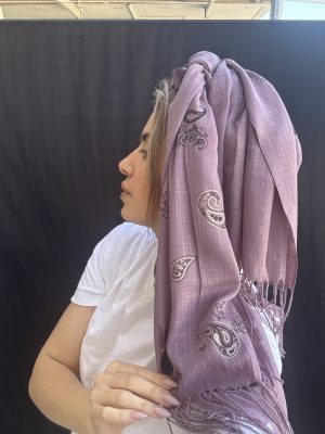 מטפחת נועה ורוד