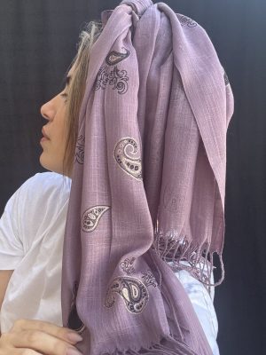 מטפחת נועה ורוד