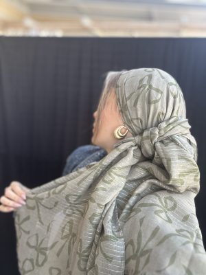 מטפחת פפיון ירוק