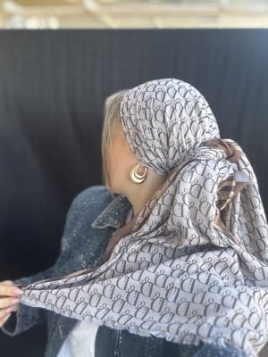 מטפחת D לונג שמנת