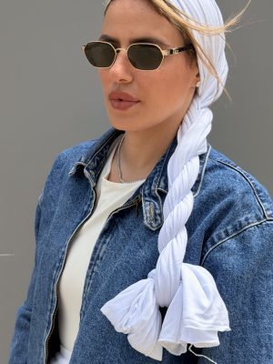 מטפחת לייקרה לבן