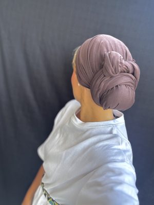 מטפחת לייקרה חום
