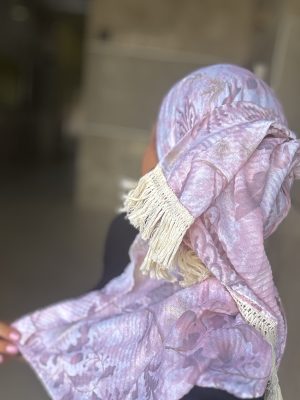 מטפחת חג סיומת קורשה ורוד