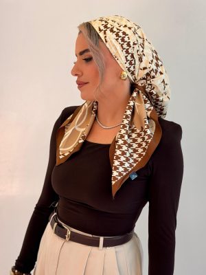מטפחת פפיטה חום