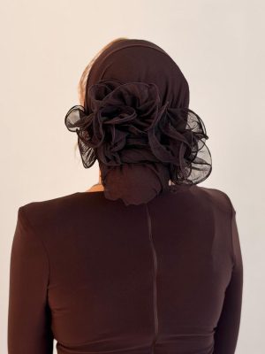 פטנט יוקרה טול חום