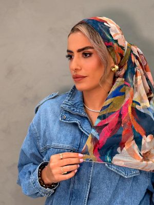 מטפחת תגל צבעונית לונג